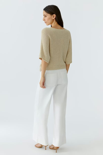 Oui Lemon Pullover 97433