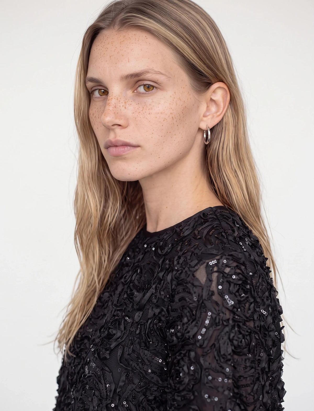 Mos Mosh Reya Sequins Back Top Blouses/Tops Black
