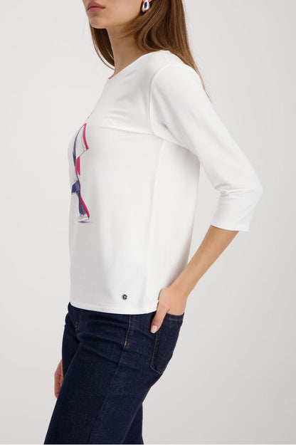 Monari T-Shirt Off-White 410082
