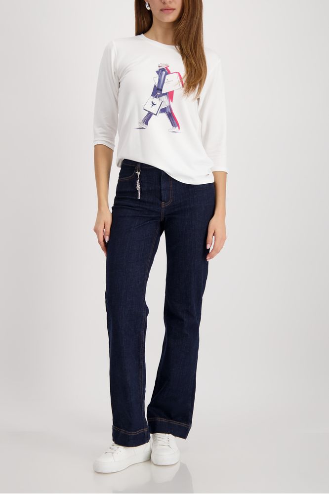 Monari T-Shirt Off-White 410082