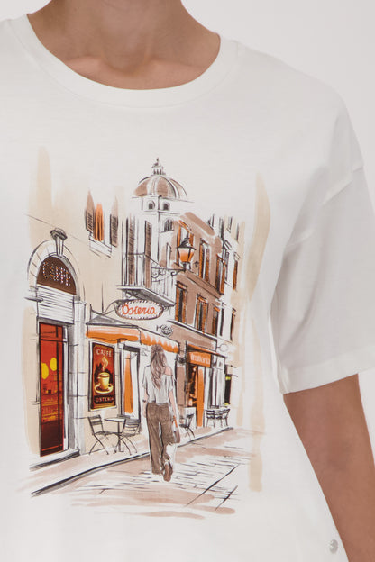 Monari T-Shirt Off-White 410087