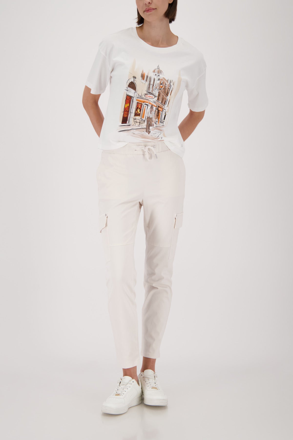 Monari T-Shirt Off-White 410087