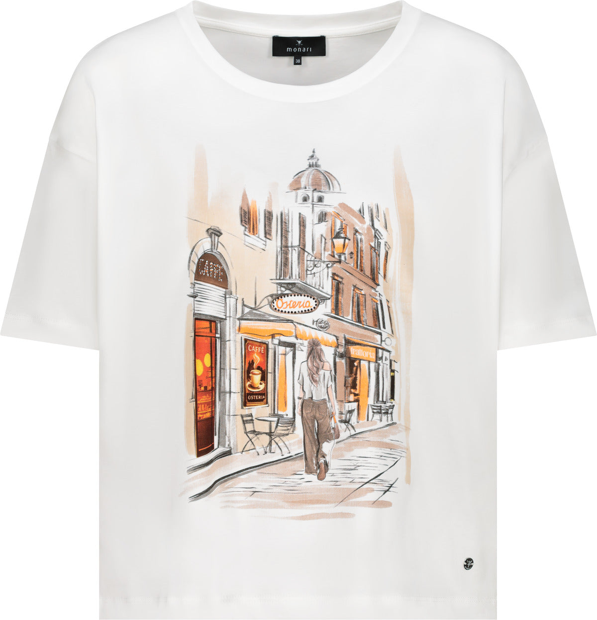 Monari T-Shirt Off-White 410087