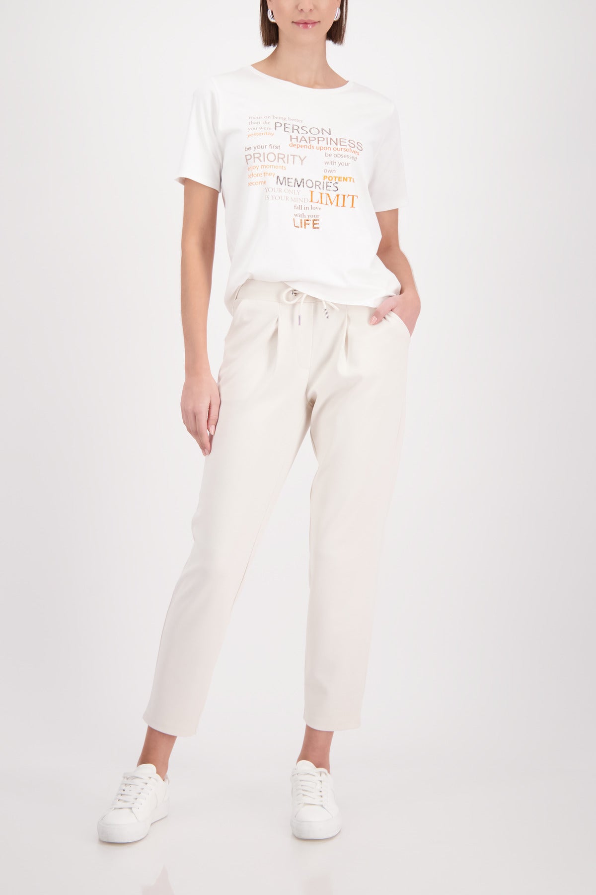Monari T-Shirt Off-White 410466