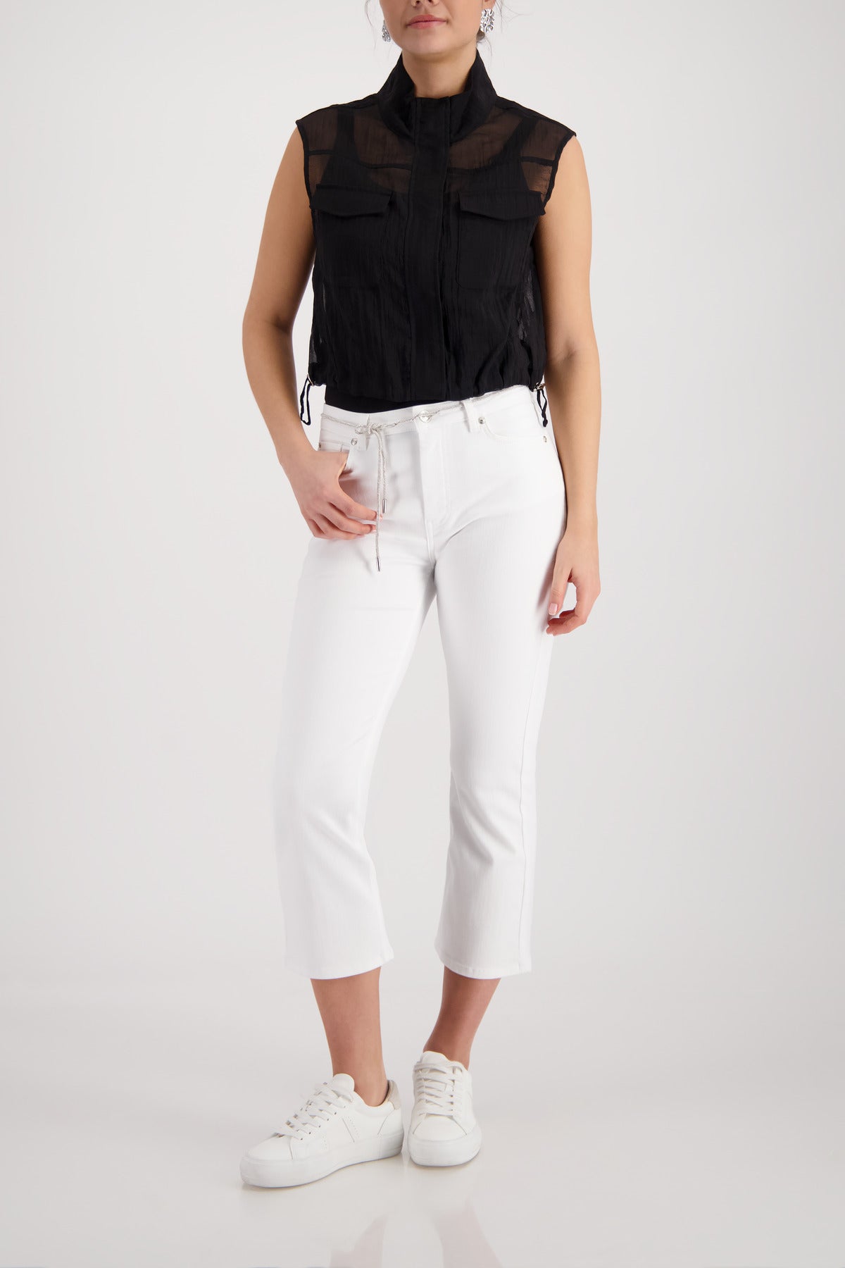 Monari Cream Trousers 410507
