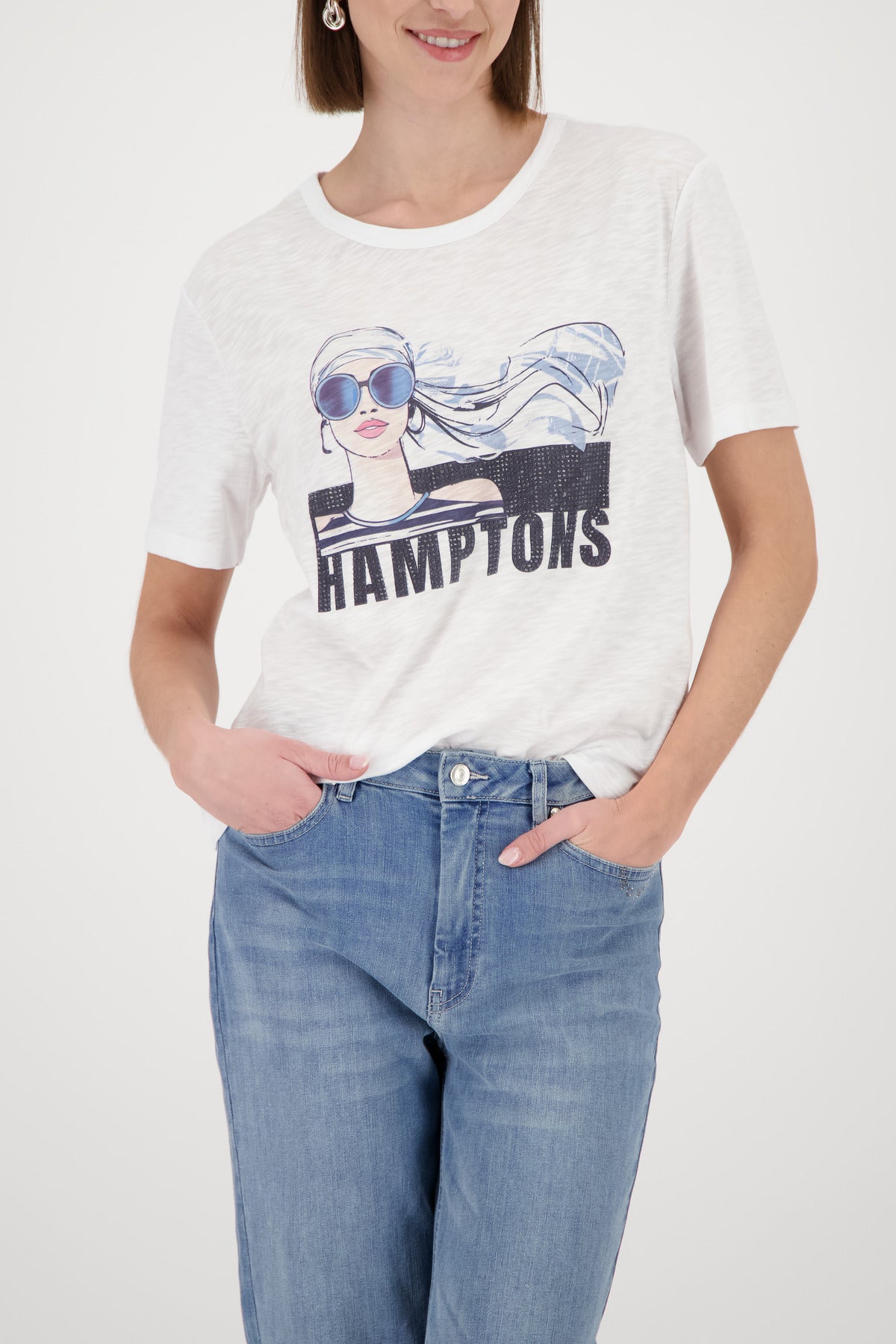 Monari Cream T-Shirt 410619