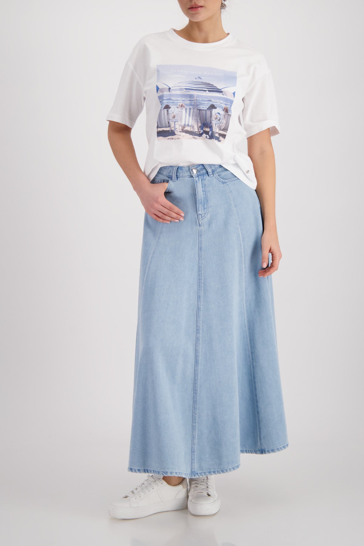 Monari Cream T-Shirt 410620