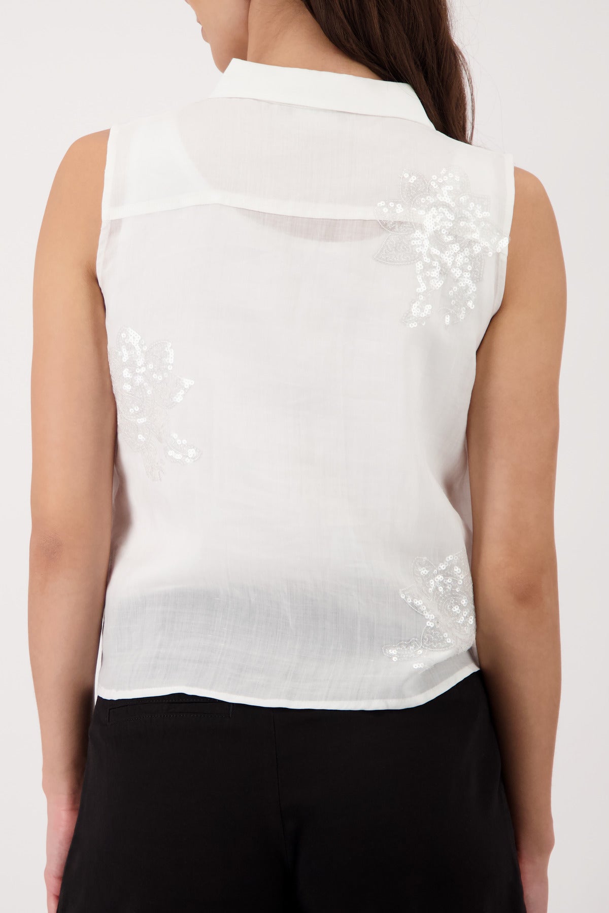 Monari Cream Blouse 410836