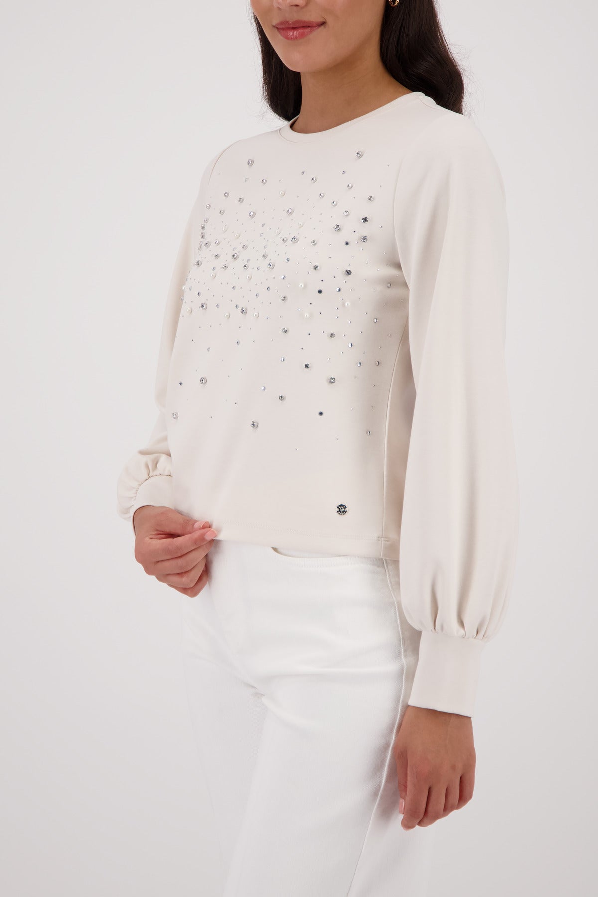 Monari T-Shirt Champagne Beige 410114