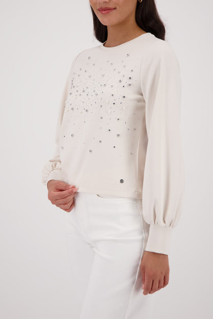 Monari T-Shirt Champagne Beige 410114