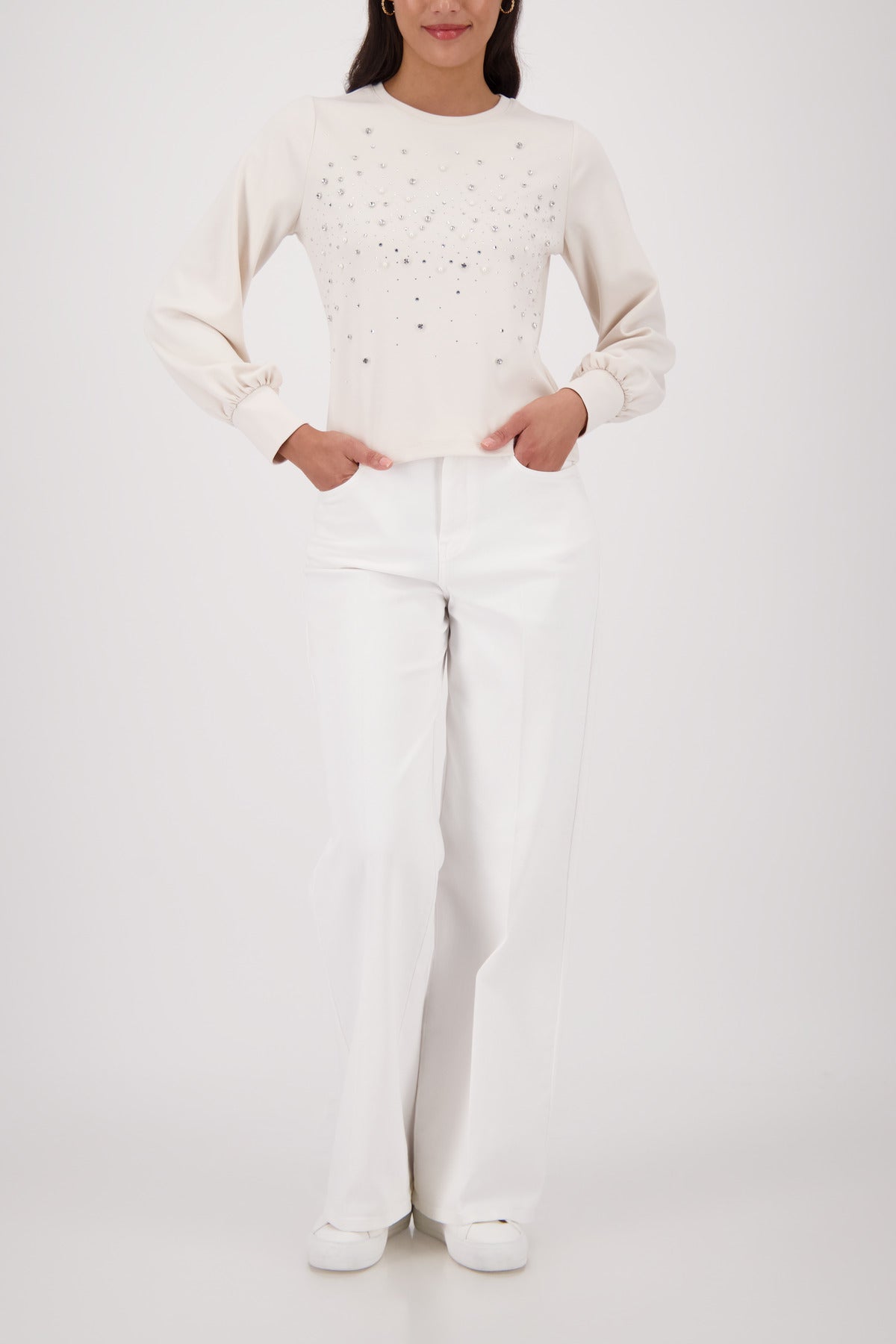 Monari T-Shirt Champagne Beige 410114