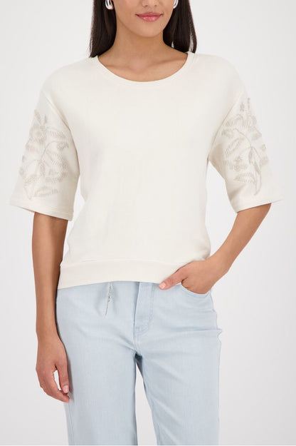 Monari T-Shirt Champagne Beige 410257