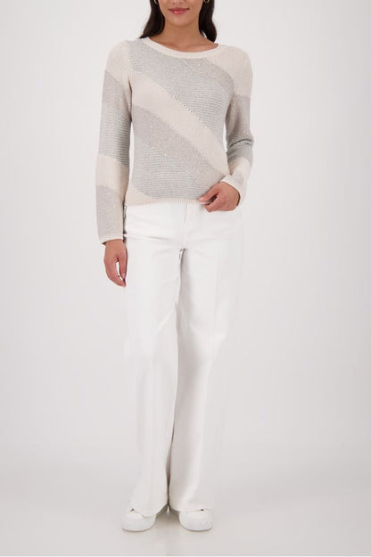 Monari Pullover Champagne Beige 410416