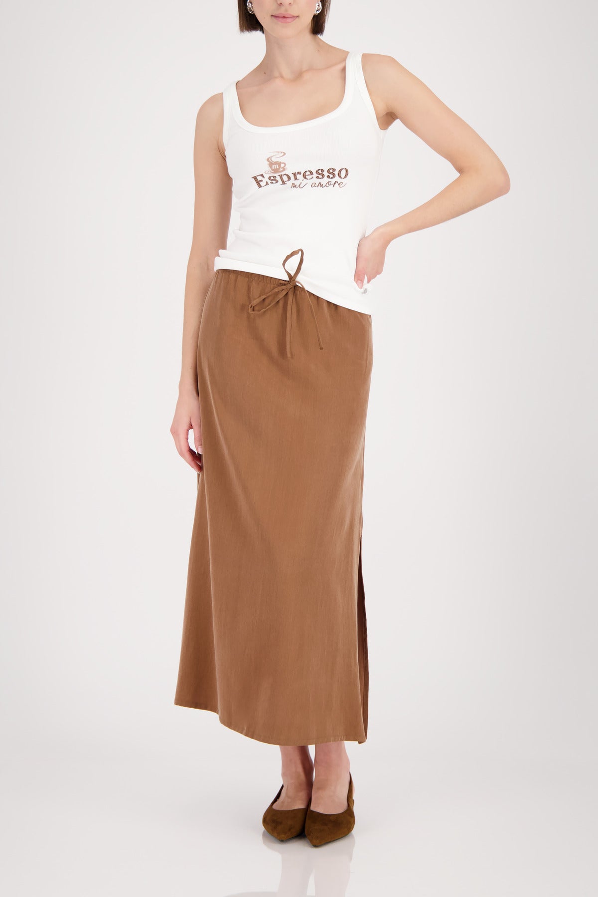 Monari Mocca Skirt 410733