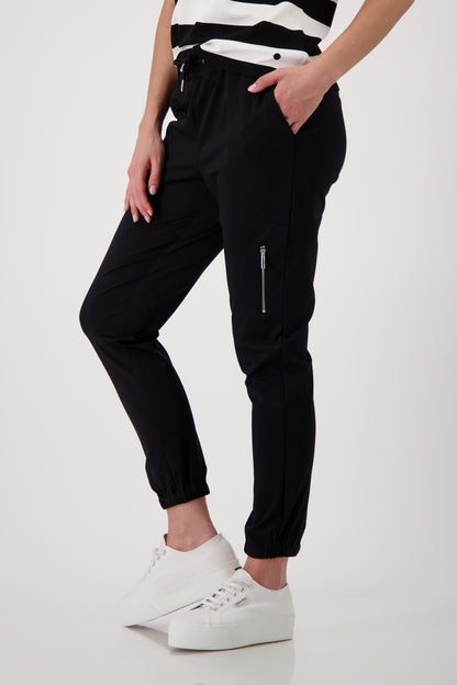 Monari Black Trousers 410772