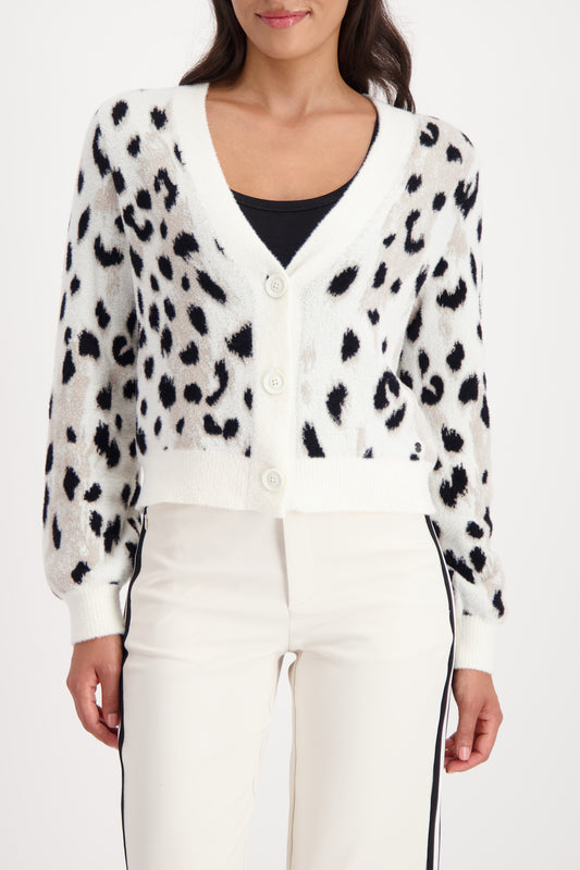 Monari Leopard Cardigan 809524