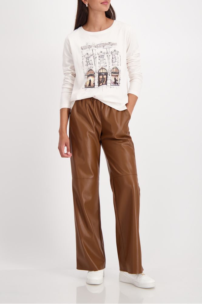 Monari Almond Shop Front T-Shirt