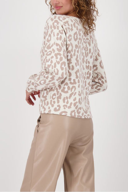 Monari Truffle Pattern Pullover