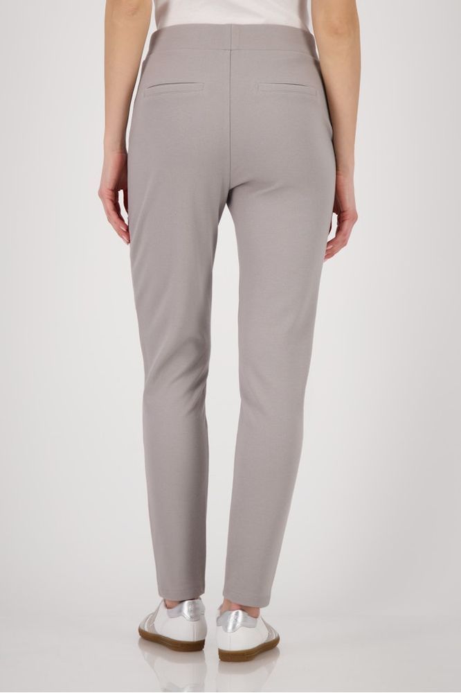 Monari Greige Wide Leg Trouser