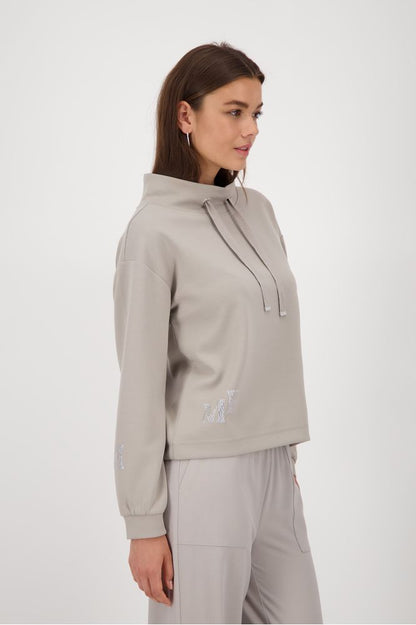 Monari Greige Sweatshirt 809144