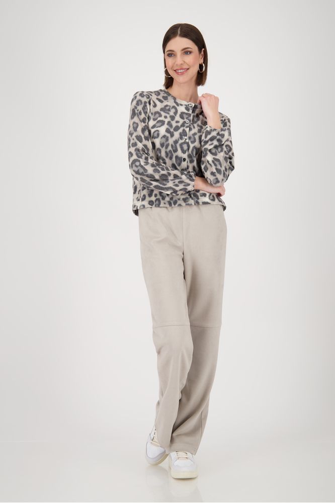 Monari Greige Pattern Jacket
