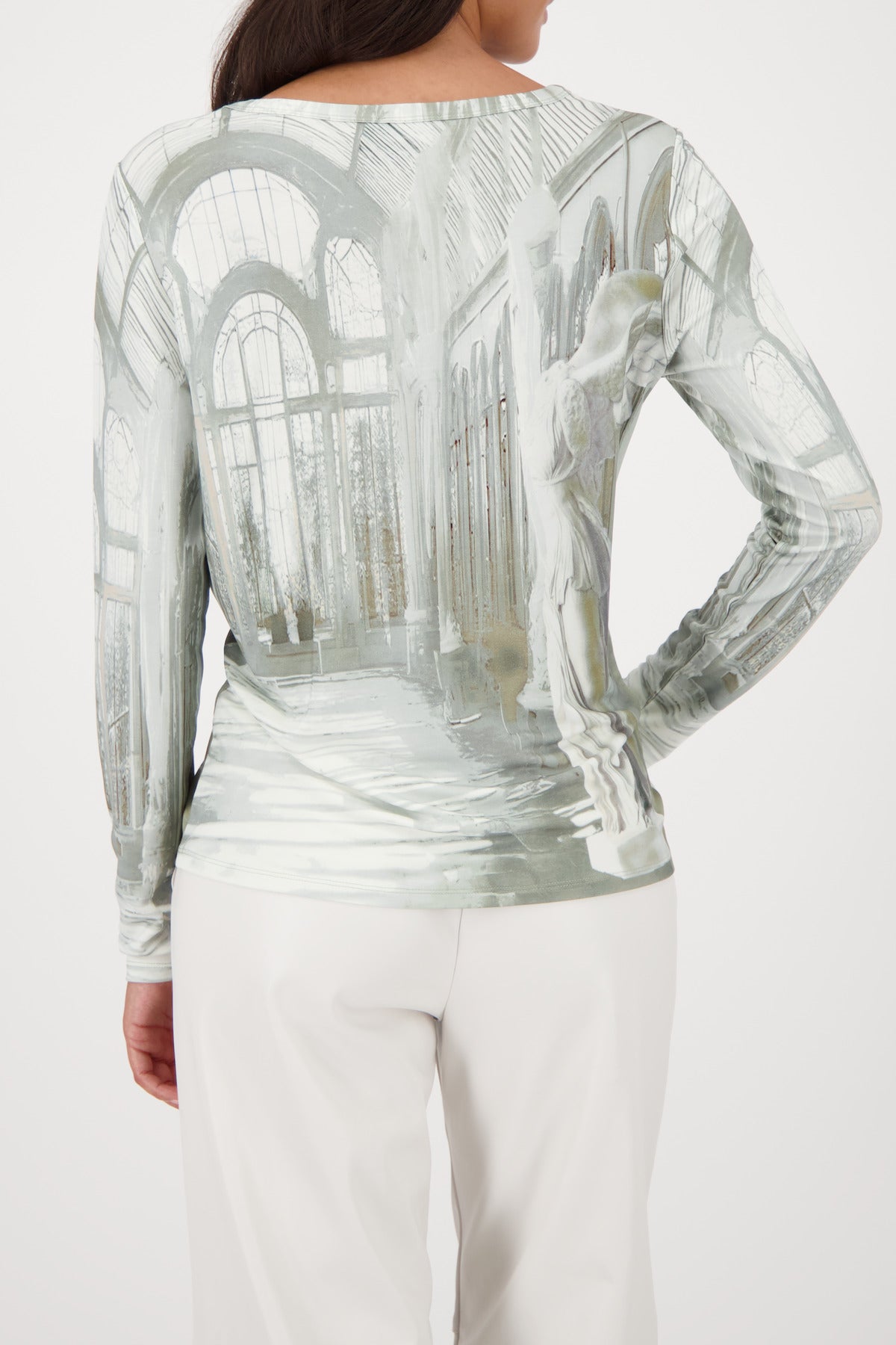 Monari T-Shirt Sage Pattern 809382