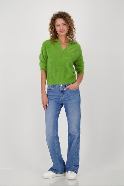 Monari Wide Leg Jean Trousers