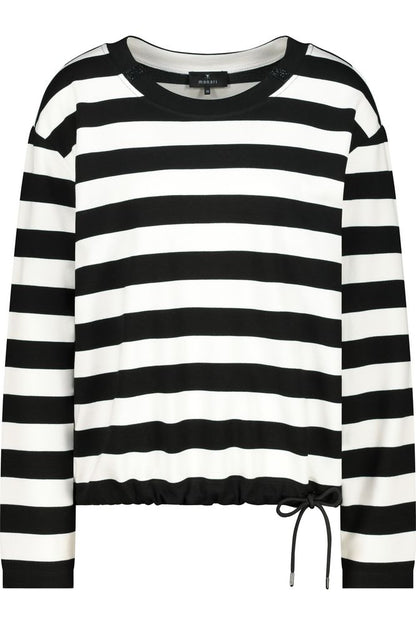 Monari Black Striped Sweater