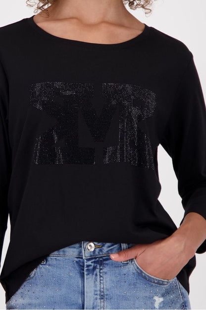 Monari Black T-Shirt