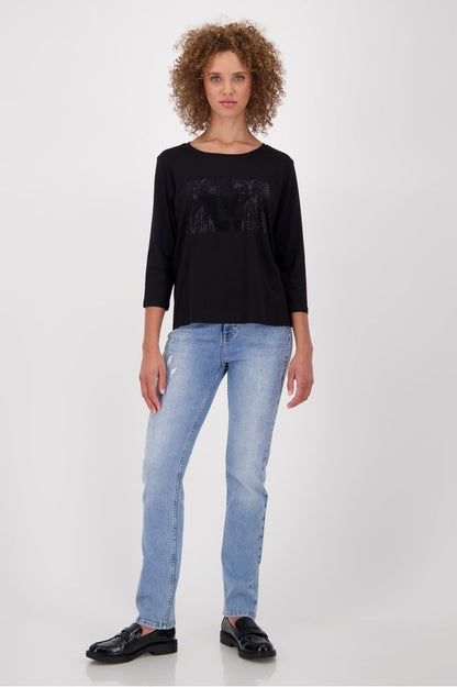 Monari Black T-Shirt