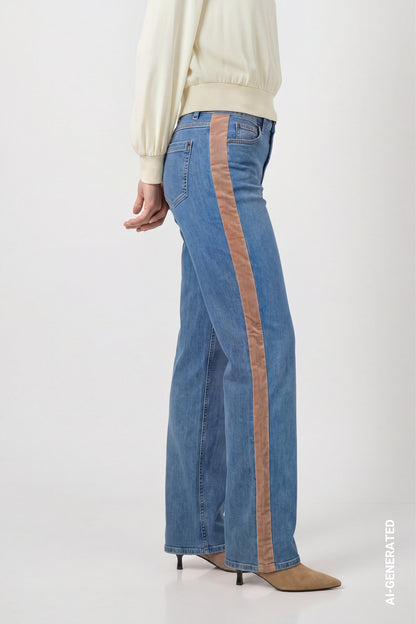 Monari Jeans Velvet Trousers Jeans
