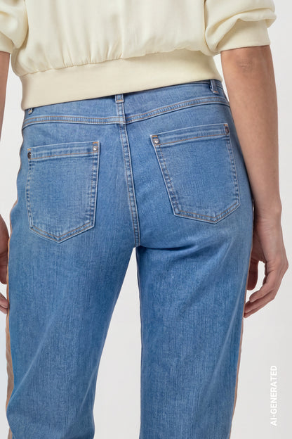 Monari Jeans Velvet Trousers Jeans