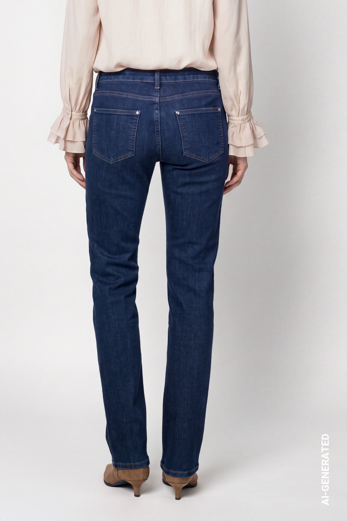 Monari Straight Leg Jeans Blue Denim