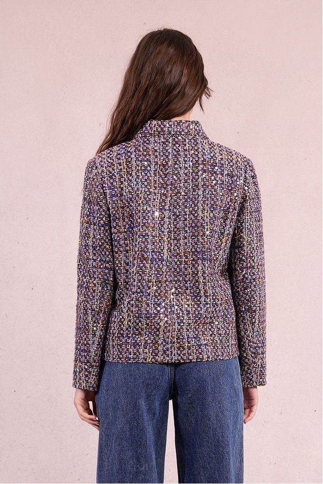 Molly Bracken Multicolour Tweed Jacket