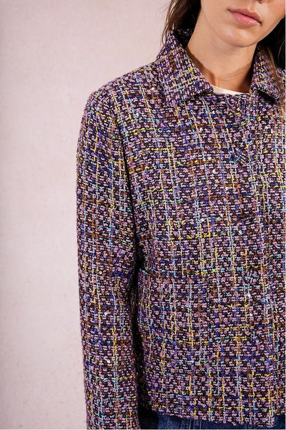 Molly Bracken Multicolour Tweed Jacket