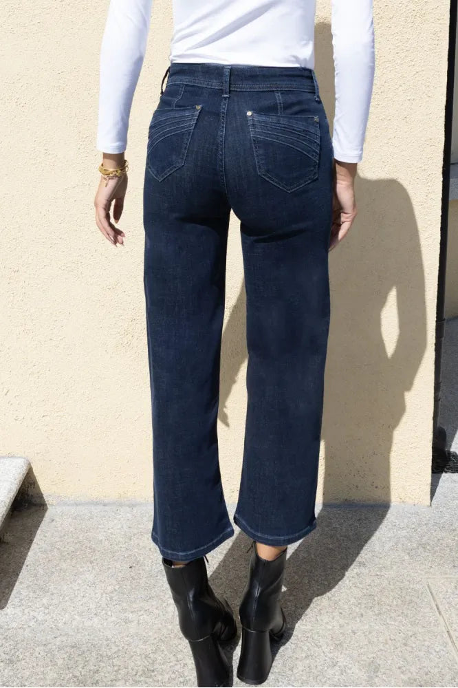 No2Moro Napoli Wide Jean Indigo
