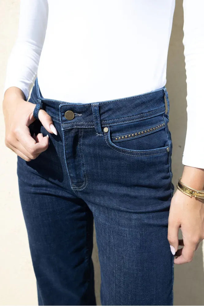 No2Moro Napoli Wide Jean Indigo