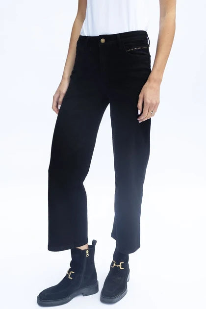 No2Moro Napoli Wide Jean Black