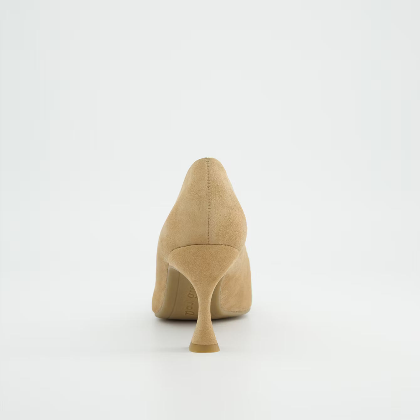 Paul Green Heels Beige Suede