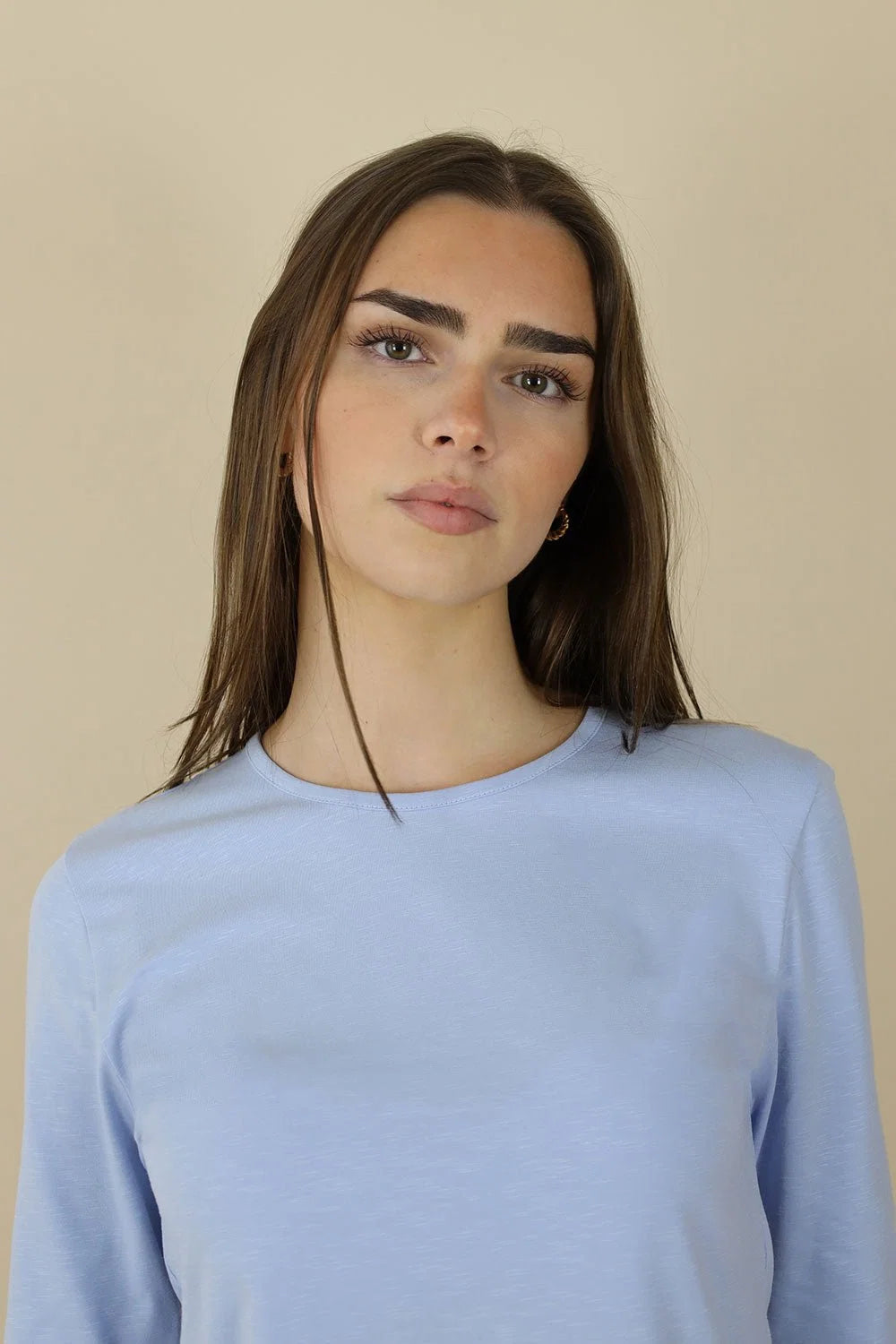 No2Moro Paris Long Sleeve T-Shirt Blue