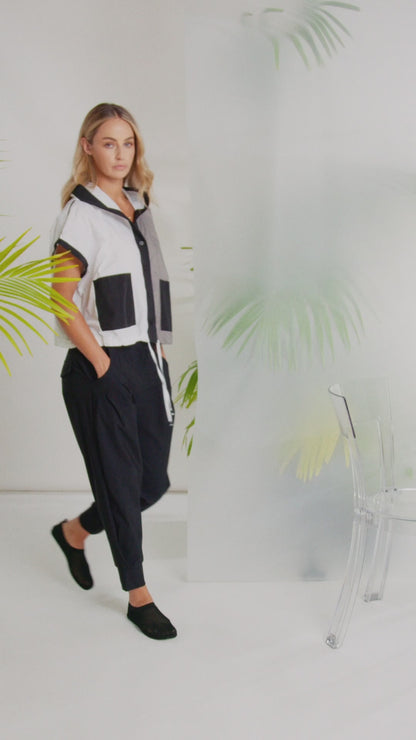 NAYA Black Cuff Trouser