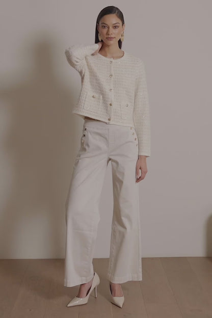 Joseph Ribkoff Classic Wide Leg Birch