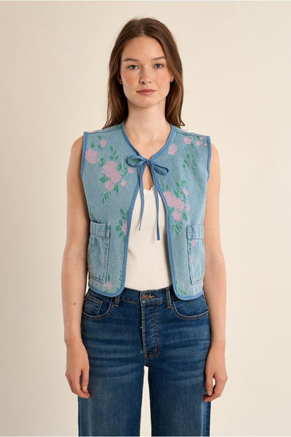 Molly Bracken Quilted Bolero Jacket