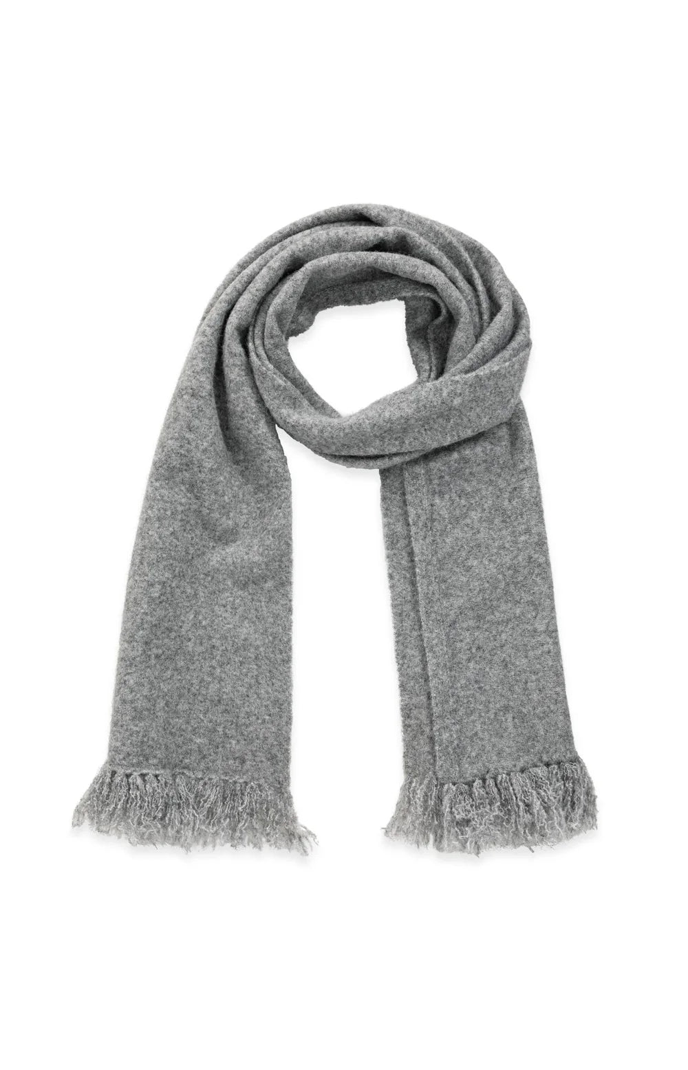 YAYA Soft Scarf - Medium Grey Melange