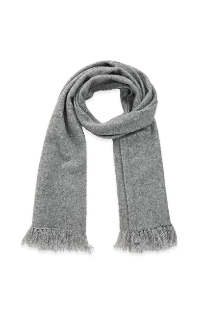 YAYA Soft Scarf - Medium Grey Melange