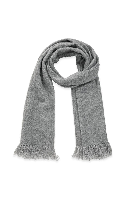 YAYA Soft Scarf - Medium Grey Melange
