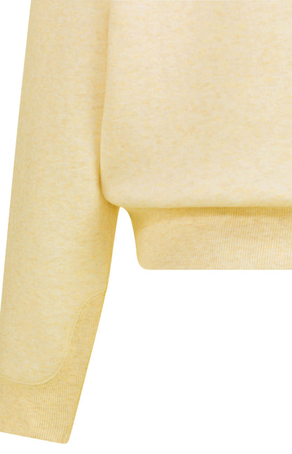 YAYA Iconic Artwork Soft Sweat Reed Yellow Melange