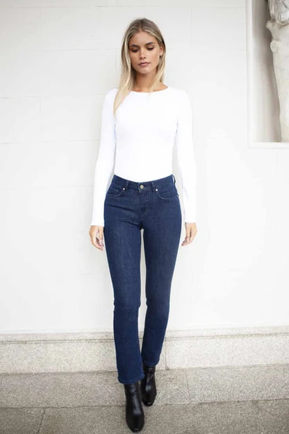 No2Moro Sophie Jean Indigo Wash