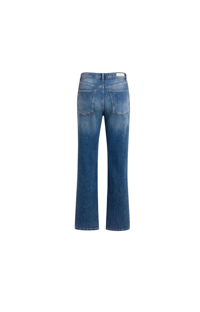 YAYA Straight Denim - Dark Blue Denim