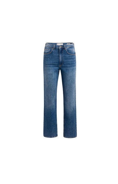 YAYA Straight Denim - Dark Blue Denim